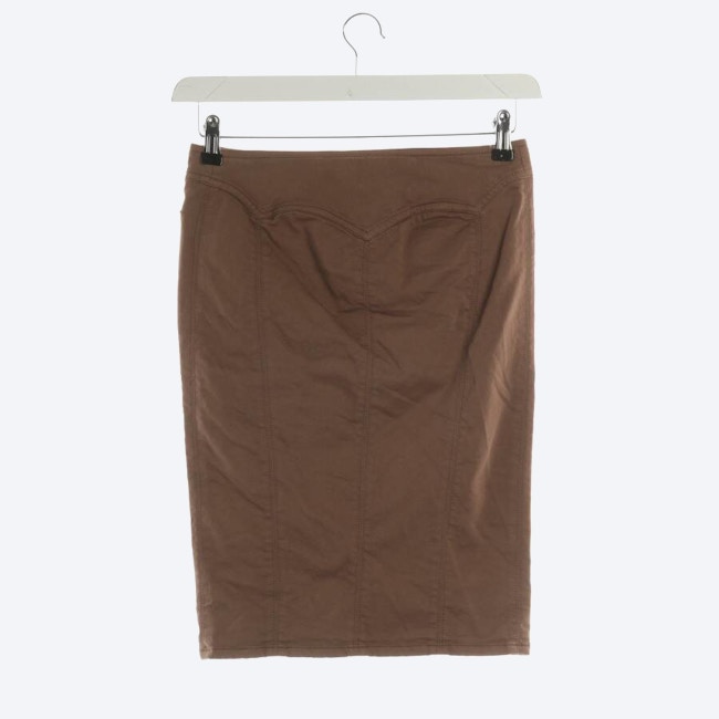 Image 2 of Pencil Skirt W24 Brown in color Brown | Vite EnVogue