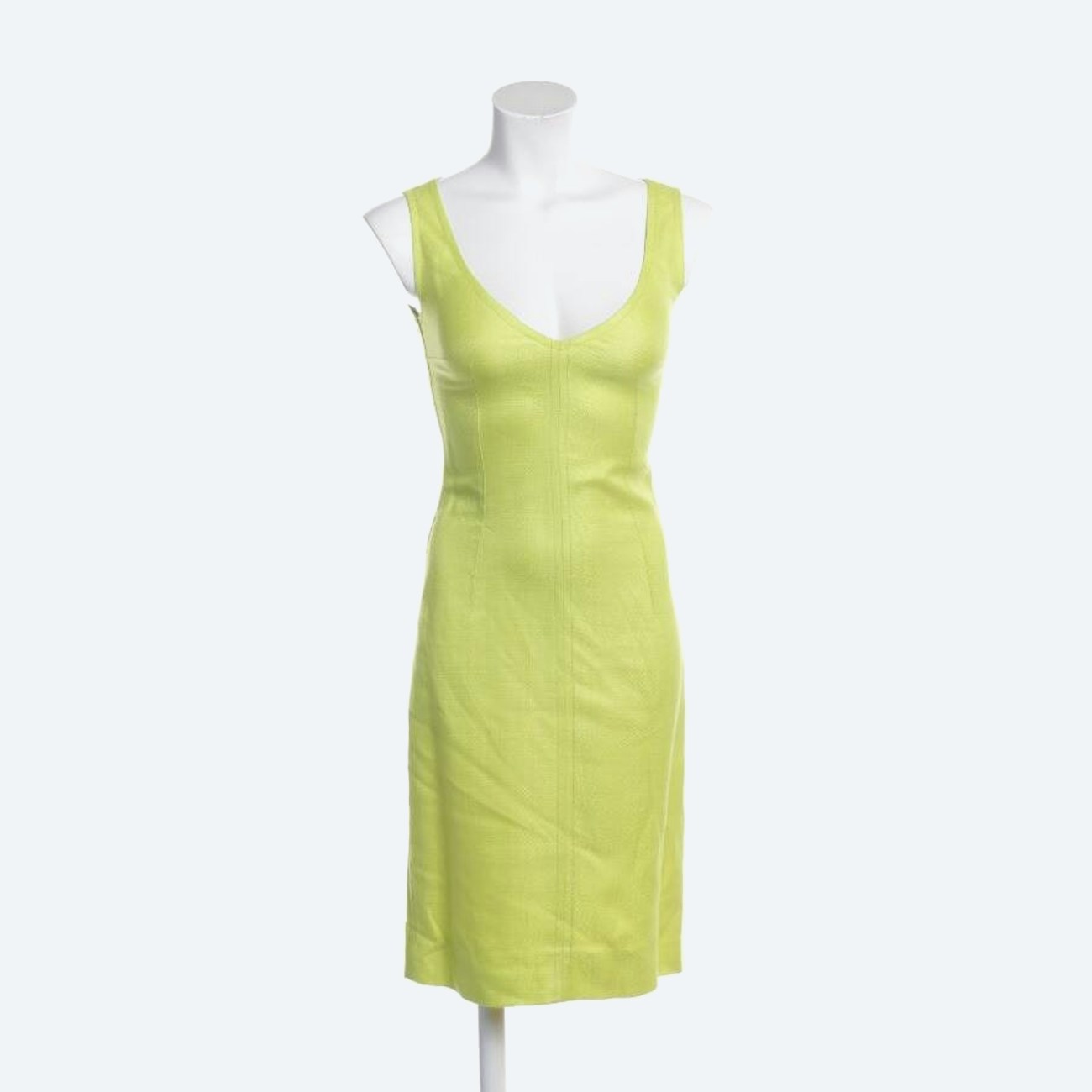 Image 1 of Dress 32 Neon Yellow in color Neon | Vite EnVogue