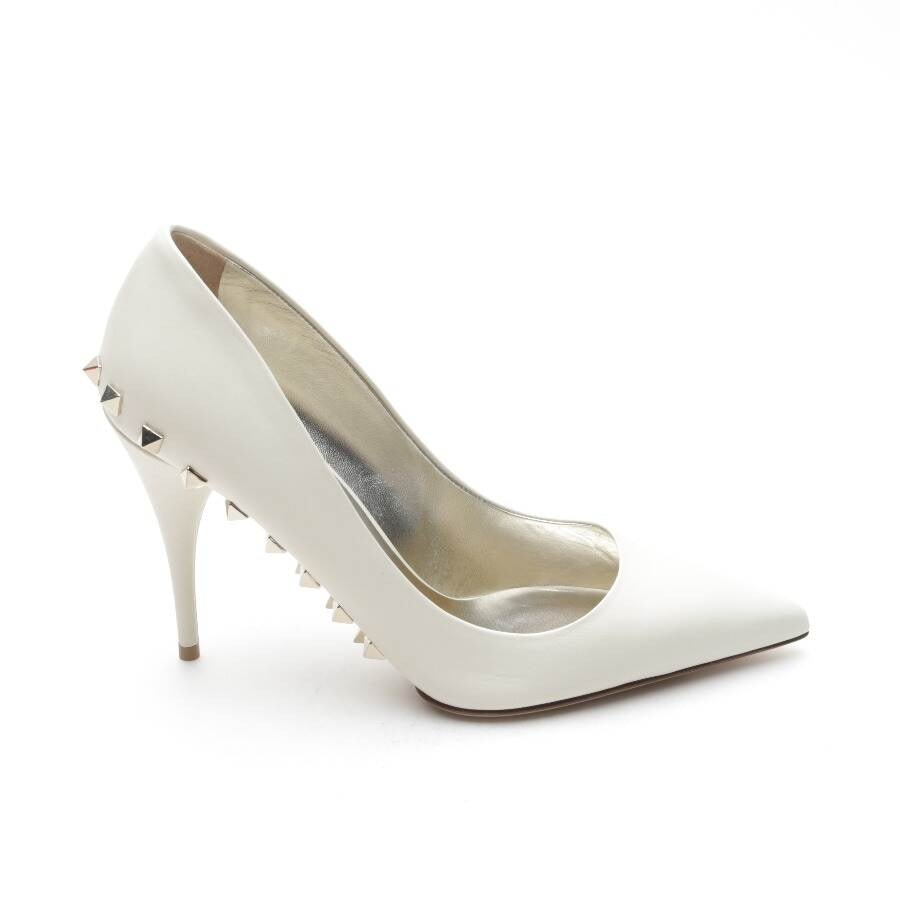 Image 1 of High Heels EUR 37 Beige in color White | Vite EnVogue