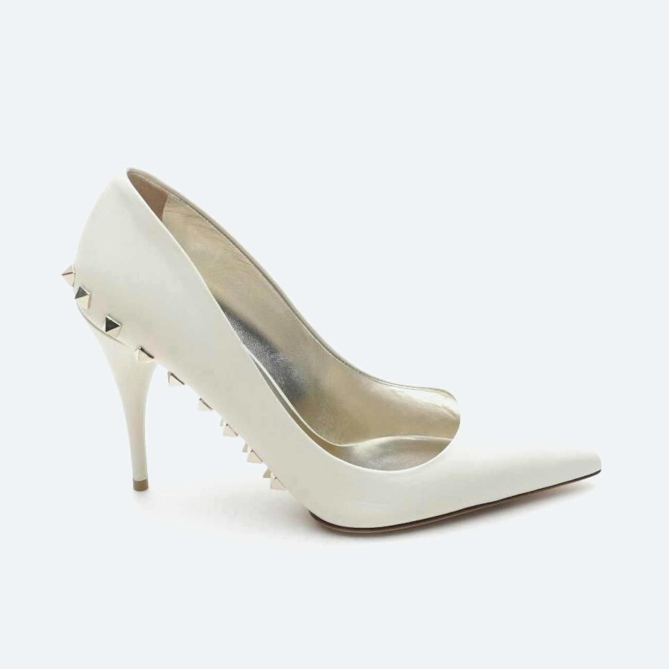 Image 1 of High Heels EUR 37 Beige in color White | Vite EnVogue