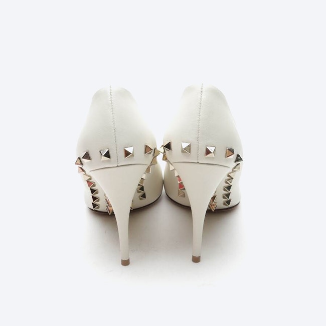 Image 3 of High Heels EUR 37 Beige in color White | Vite EnVogue