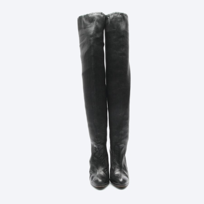 Image 2 of Overknee Boots EUR 36 Black in color Black | Vite EnVogue