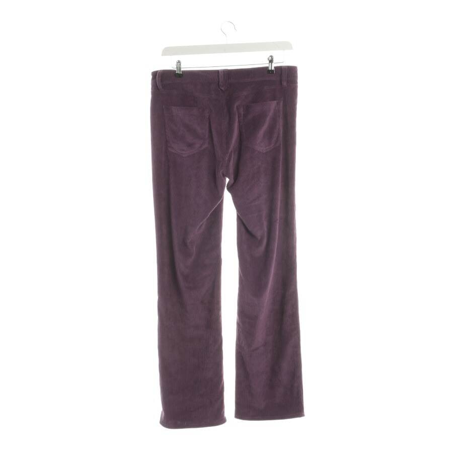 Image 2 of Corduroy Pants 42 Purple in color Purple | Vite EnVogue