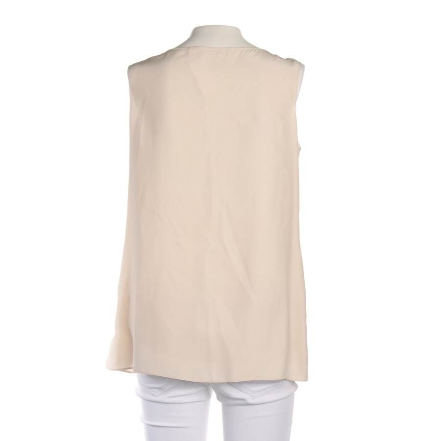 Image 2 of Silk Top 38 Beige in color White | Vite EnVogue