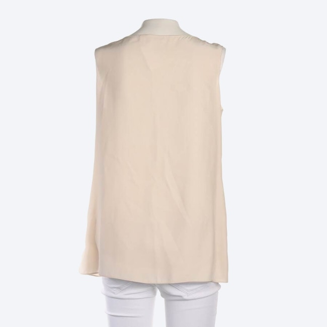 Image 2 of Silk Top 38 Beige in color White | Vite EnVogue