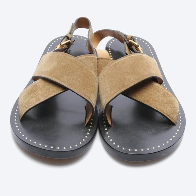 Image 2 of Sandals EUR 41 Brown in color Brown | Vite EnVogue