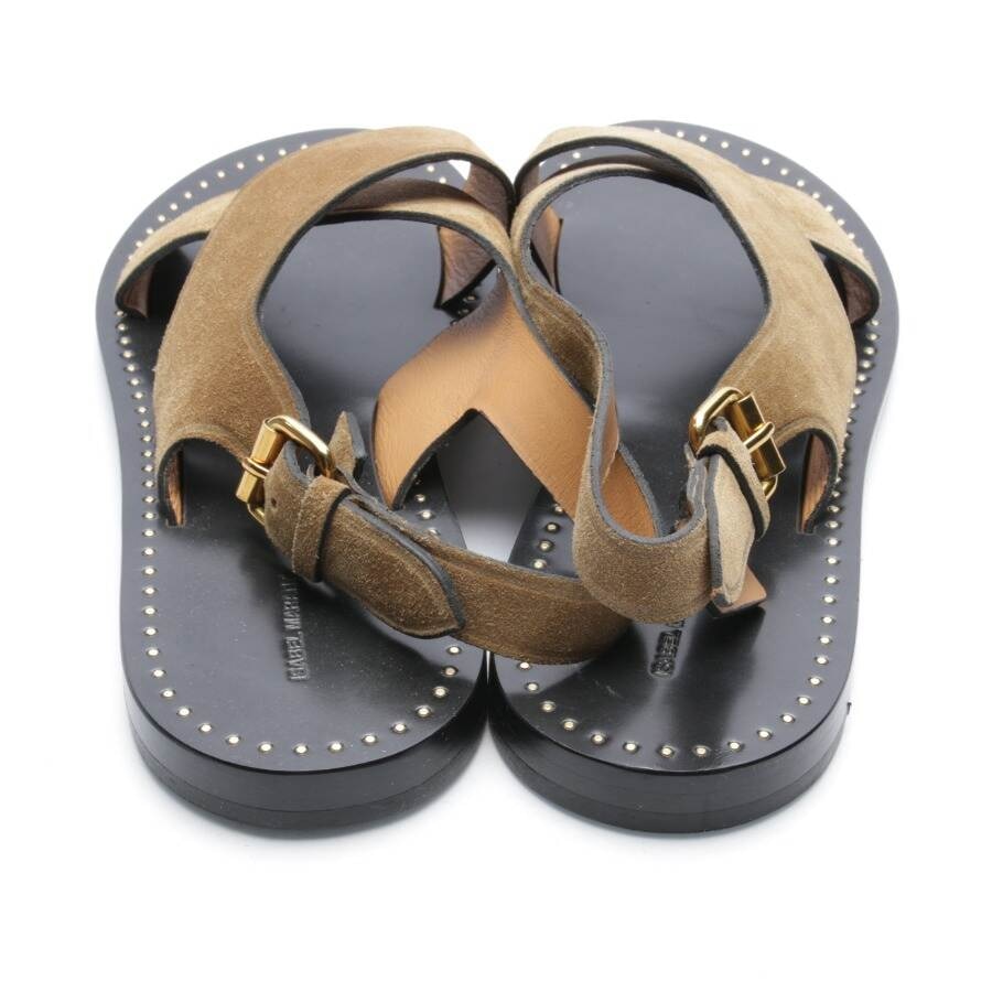 Image 3 of Sandals EUR 41 Brown in color Brown | Vite EnVogue