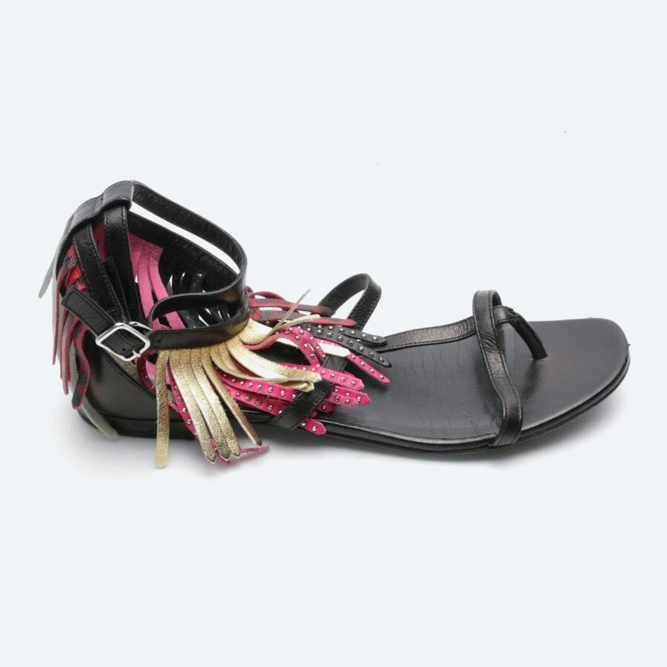 Image 1 of Sandals EUR 39 Multicolored in color Multicolored | Vite EnVogue