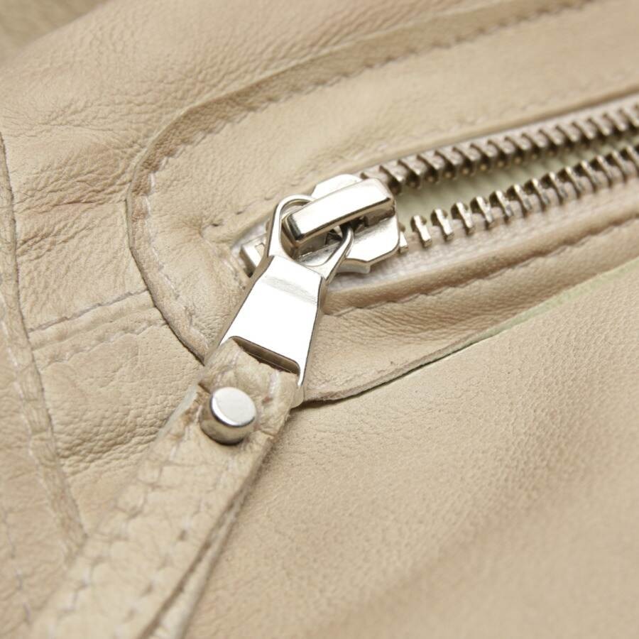 Image 4 of LeatherJacket 42 Beige in color White | Vite EnVogue