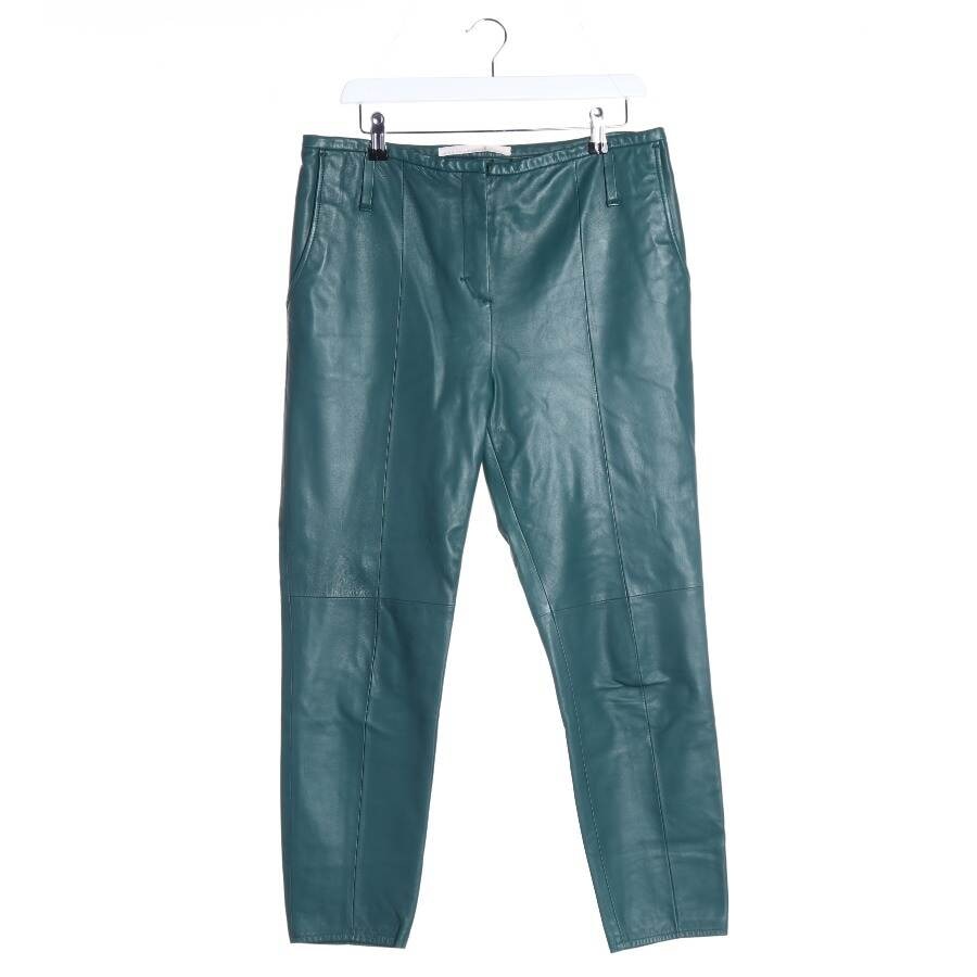 Image 1 of Leather Pants 36 Green in color Green | Vite EnVogue
