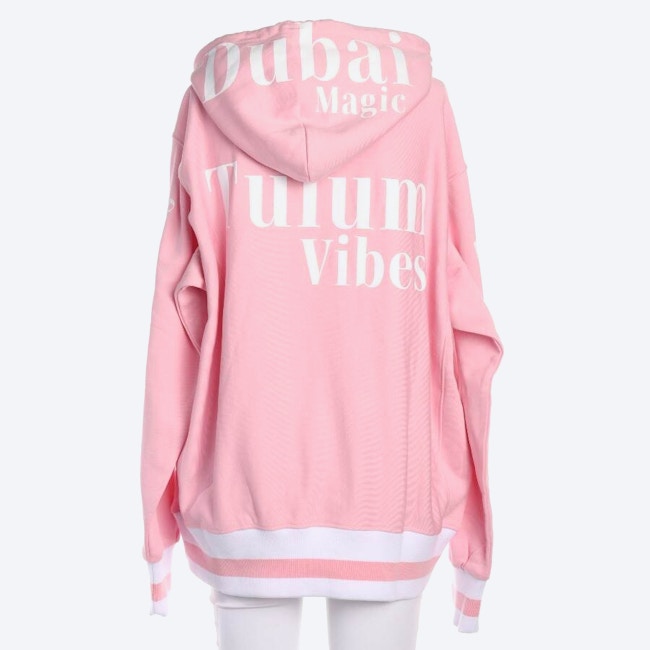 Image 2 of Hooded Sweatshirt S Light Pink in color Pink | Vite EnVogue