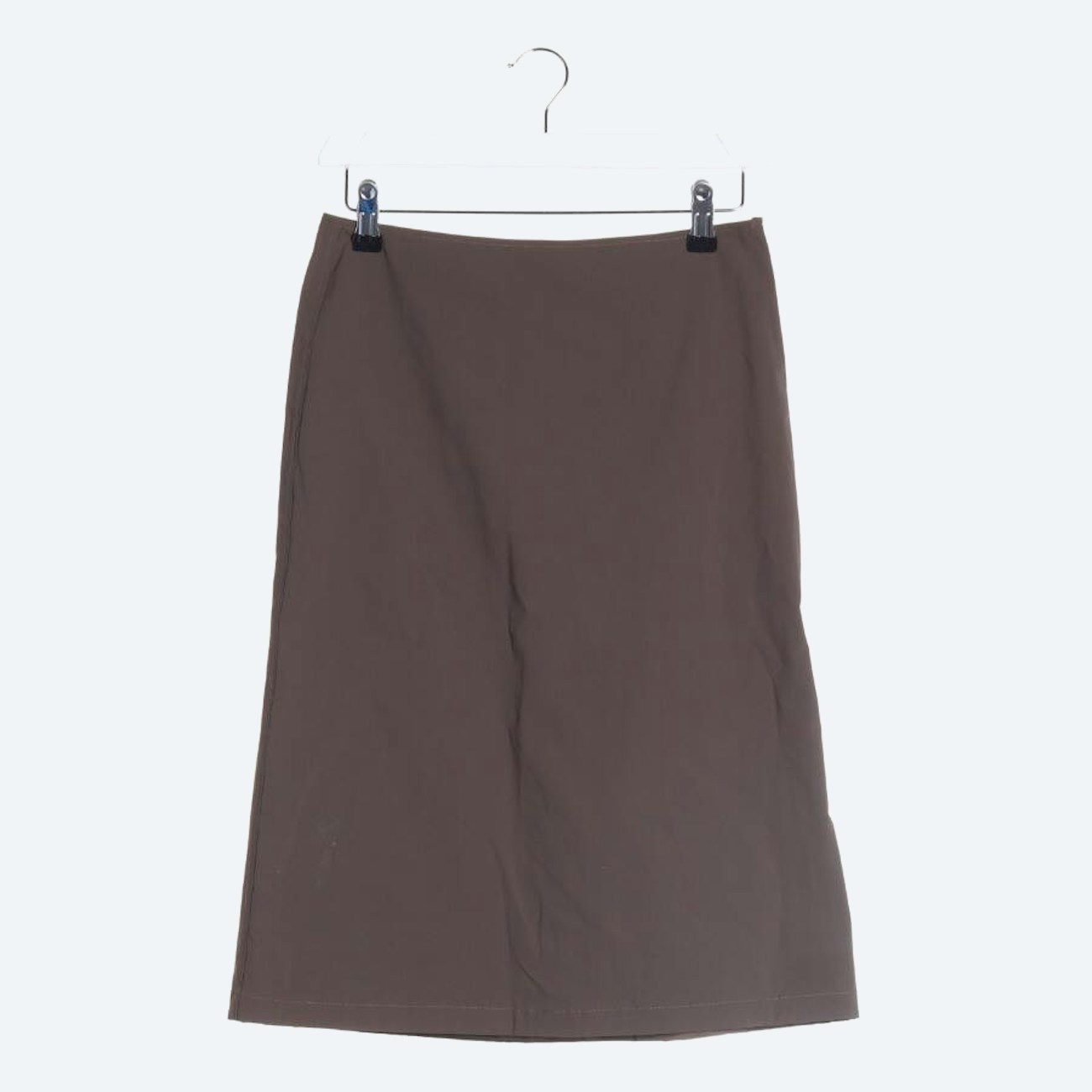 Image 1 of Skirt 34 Brown in color Brown | Vite EnVogue