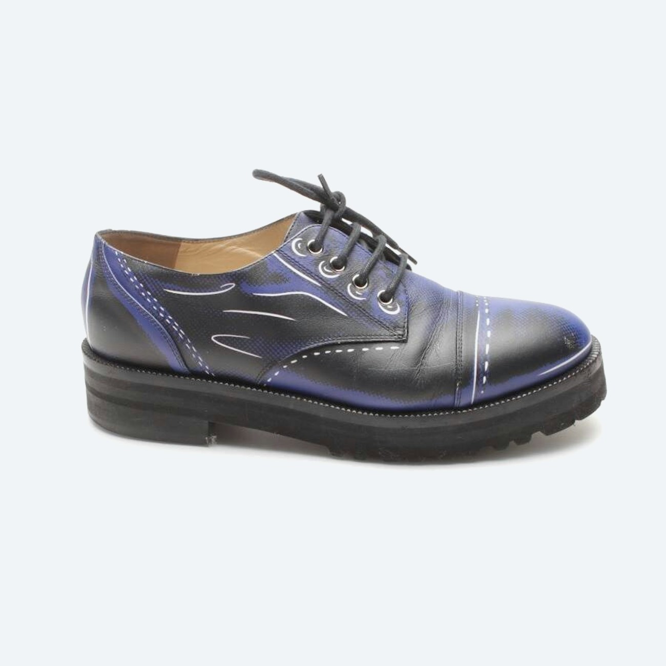 Image 1 of Lace-Up Shoes EUR 40.5 Blue in color Blue | Vite EnVogue