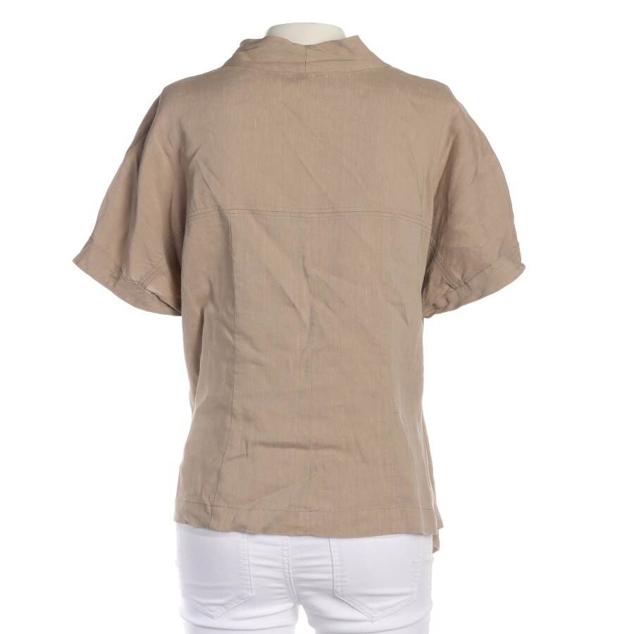 Image 2 of Shirt Blouse M Light Brown in color Brown | Vite EnVogue