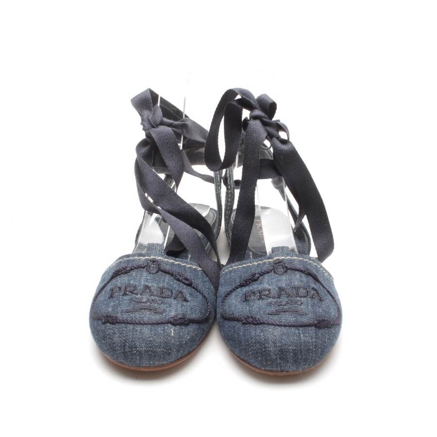 Image 2 of Sandals EUR 35.5 Navy in color Blue | Vite EnVogue