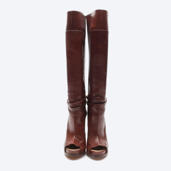 Image 2 of Boots EUR 37.5 Brown in color Brown | Vite EnVogue