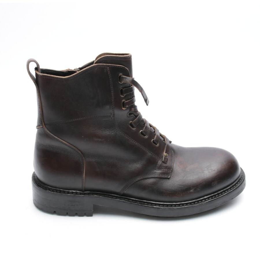 Image 1 of Ankle Boots EUR 43 Dark Brown in color Brown | Vite EnVogue