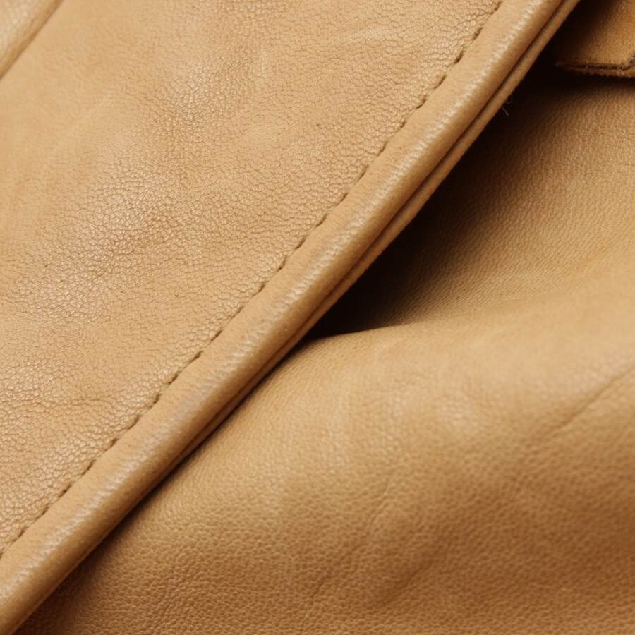 Image 4 of LeatherJacket 40 Light Brown in color Brown | Vite EnVogue