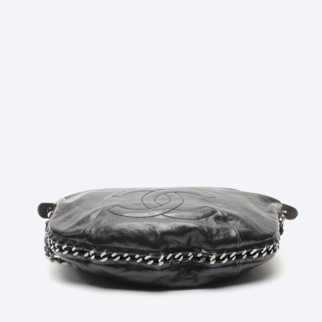 Image 3 of Hobo Chain Bag Caviar Leather Shoulder Bag Black in color Black | Vite EnVogue