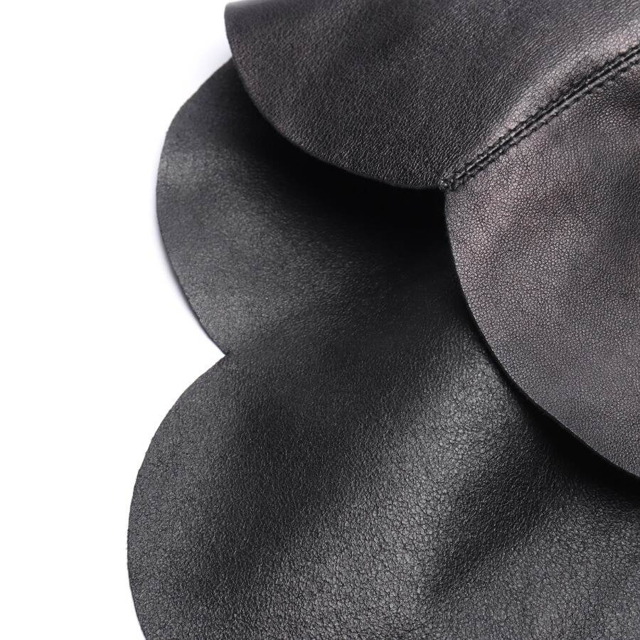 Image 4 of Leather Dress 36 Black in color Black | Vite EnVogue
