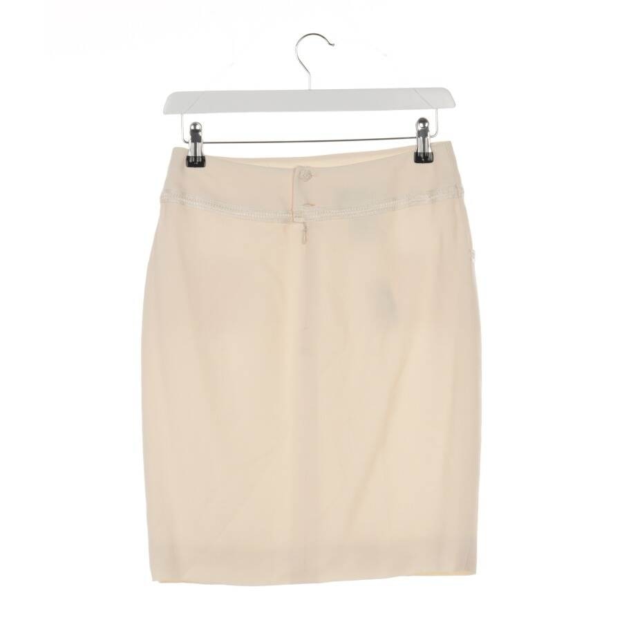 Image 2 of Mini Skirt 34 Cream in color White | Vite EnVogue