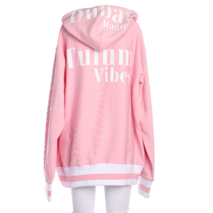 Image 2 of Hooded Sweatshirt L Light Pink in color Pink | Vite EnVogue