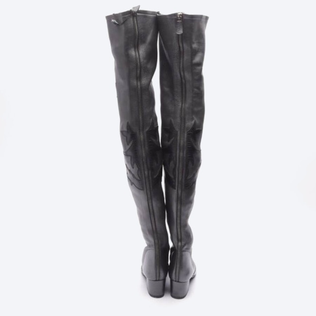 Image 3 of Overknee Boots EUR 36 Dark Gray in color Gray | Vite EnVogue