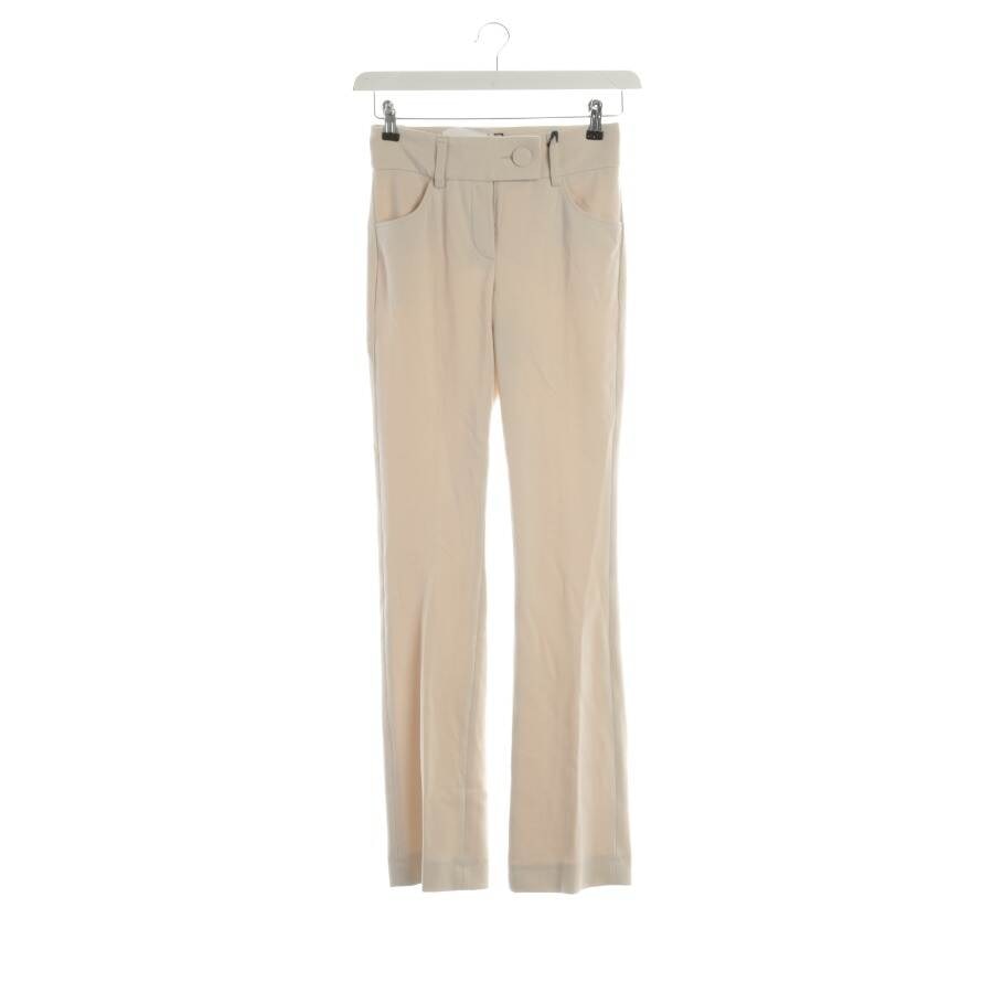 Image 1 of Trousers 32 Cream in color White | Vite EnVogue