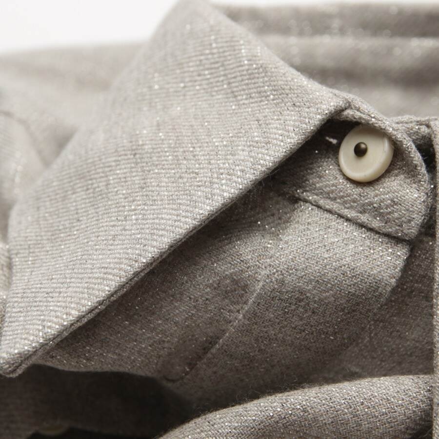 Image 3 of Shirt 36 Light Gray in color Gray | Vite EnVogue