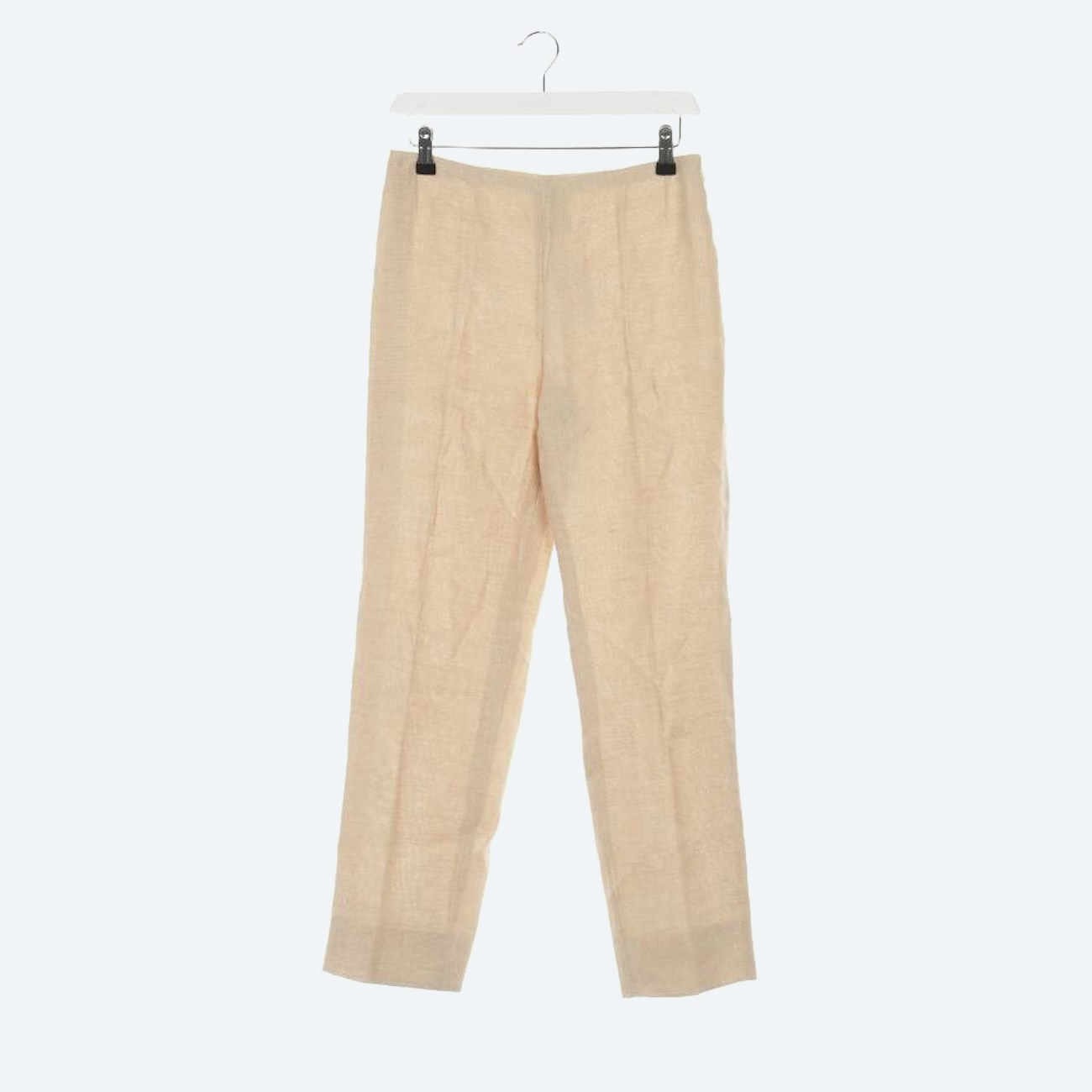 Image 1 of Linen Pants 34 Beige in color White | Vite EnVogue