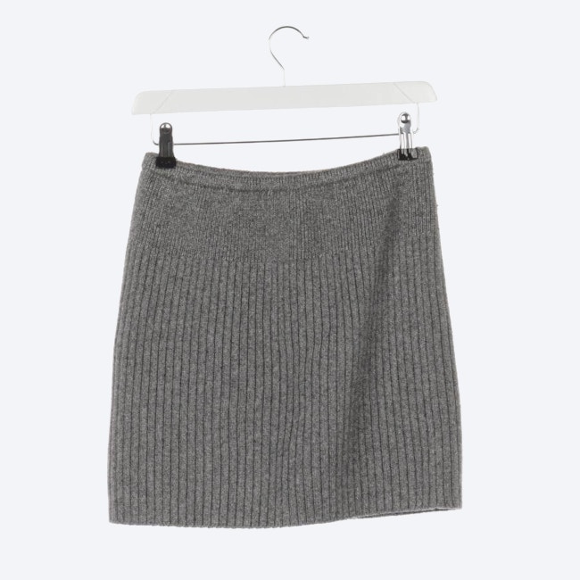 Image 2 of Mini Skirt 36 Gray in color Gray | Vite EnVogue