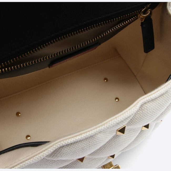Image 5 of Rockstud Handbag Beige in color White | Vite EnVogue