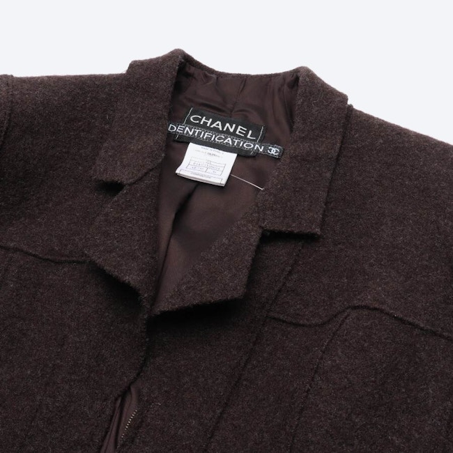 Image 3 of Wool Blazer 34 Brown in color Brown | Vite EnVogue