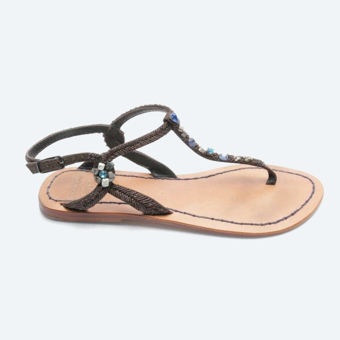 Image 1 of Sandals EUR 36 Brown in color Brown | Vite EnVogue