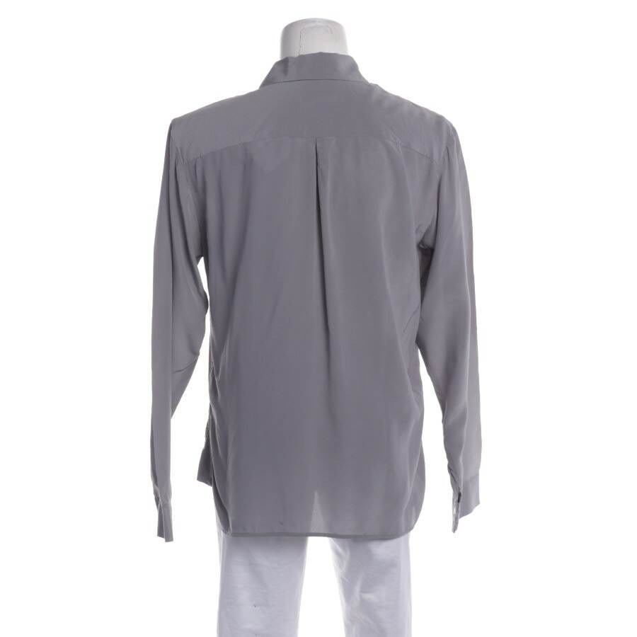 Image 2 of Silk Shirt M Light Gray in color Gray | Vite EnVogue