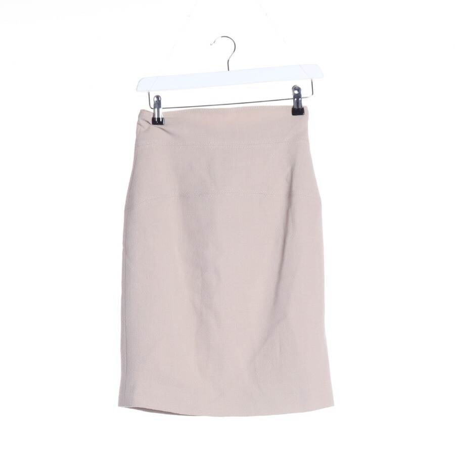 Image 1 of Wool Skirt 34 Beige in color White | Vite EnVogue