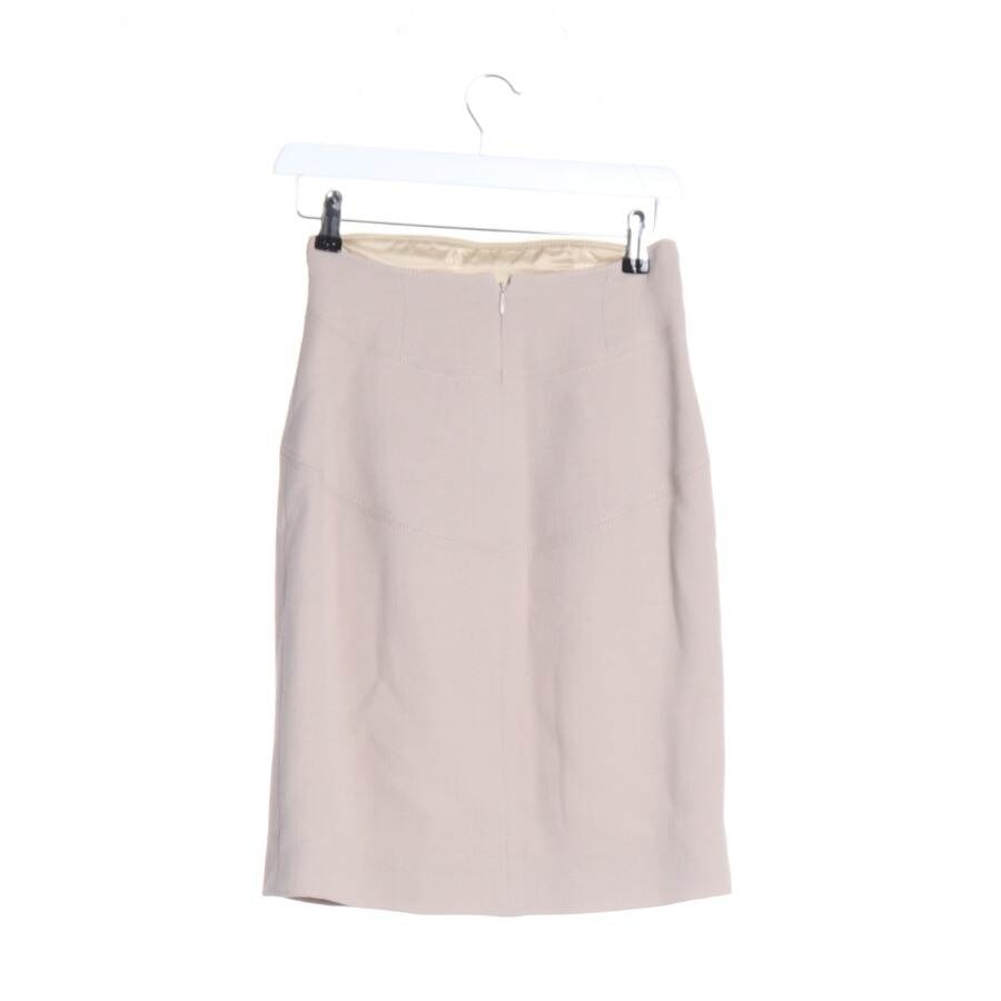 Image 2 of Wool Skirt 34 Beige in color White | Vite EnVogue