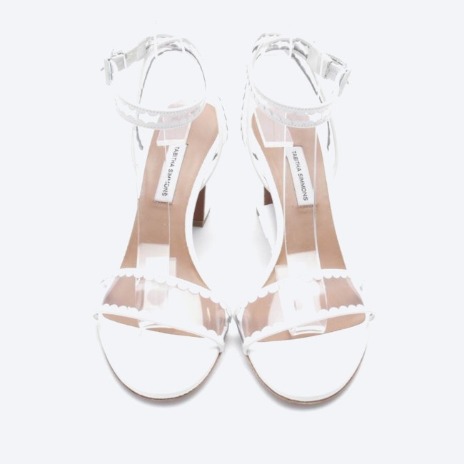 Image 2 of Heeled Sandals EUR 39.5 White in color White | Vite EnVogue