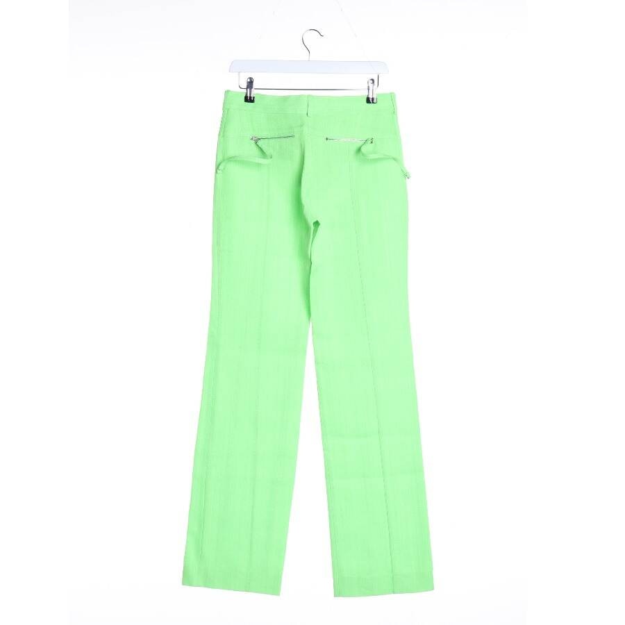 Image 2 of Trousers 34 Neon Green in color Neon | Vite EnVogue