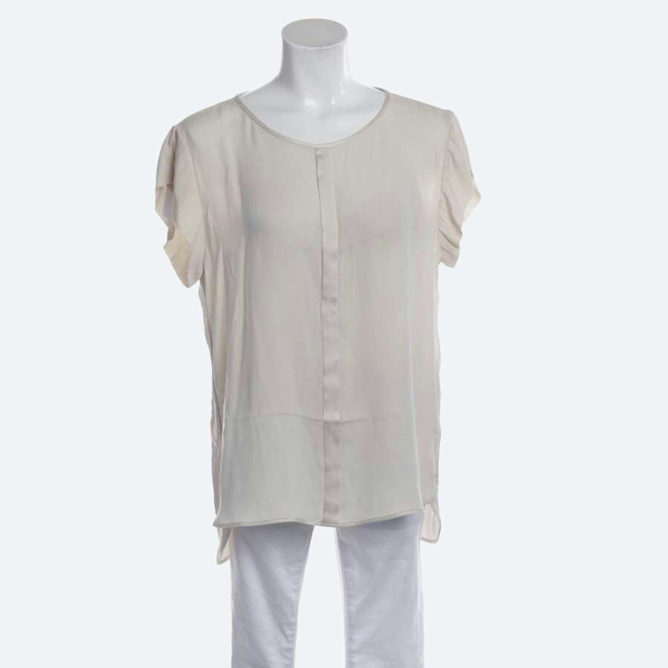 Image 1 of Shirt Blouse 40 Beige in color White | Vite EnVogue