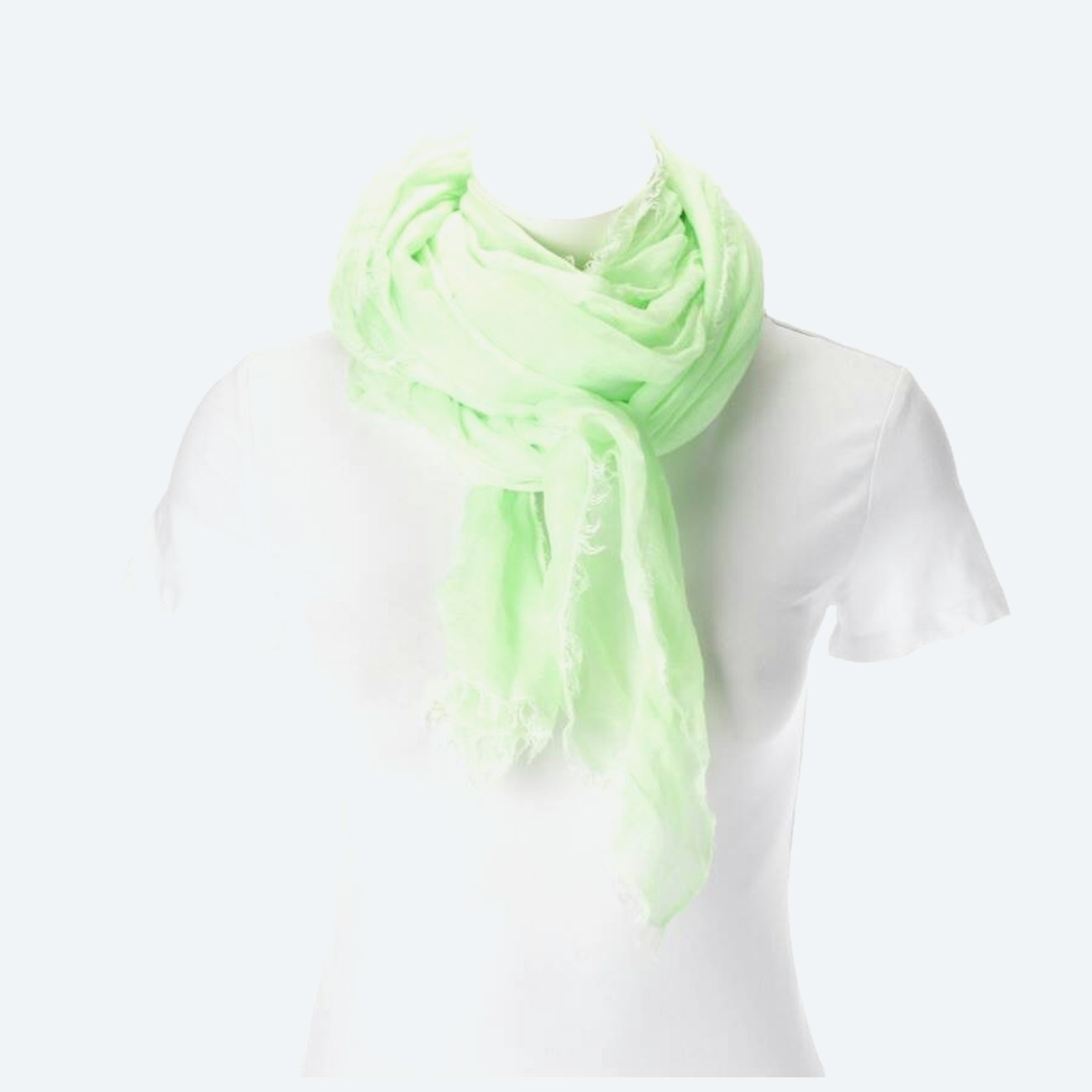 Bild 1 von Schal Hellgrün in Farbe Grün | Vite EnVogue