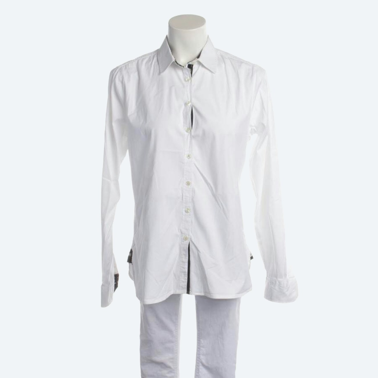 Image 1 of Shirt 42 White in color White | Vite EnVogue