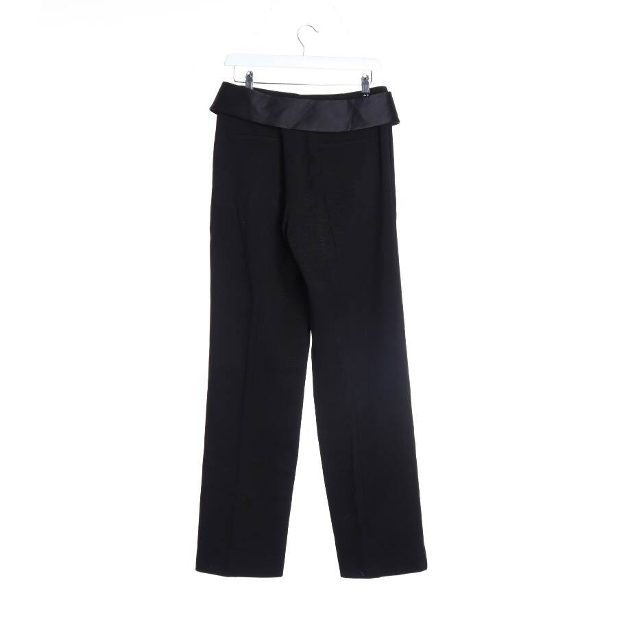 Image 2 of Wool Pants 36 Black in color Black | Vite EnVogue