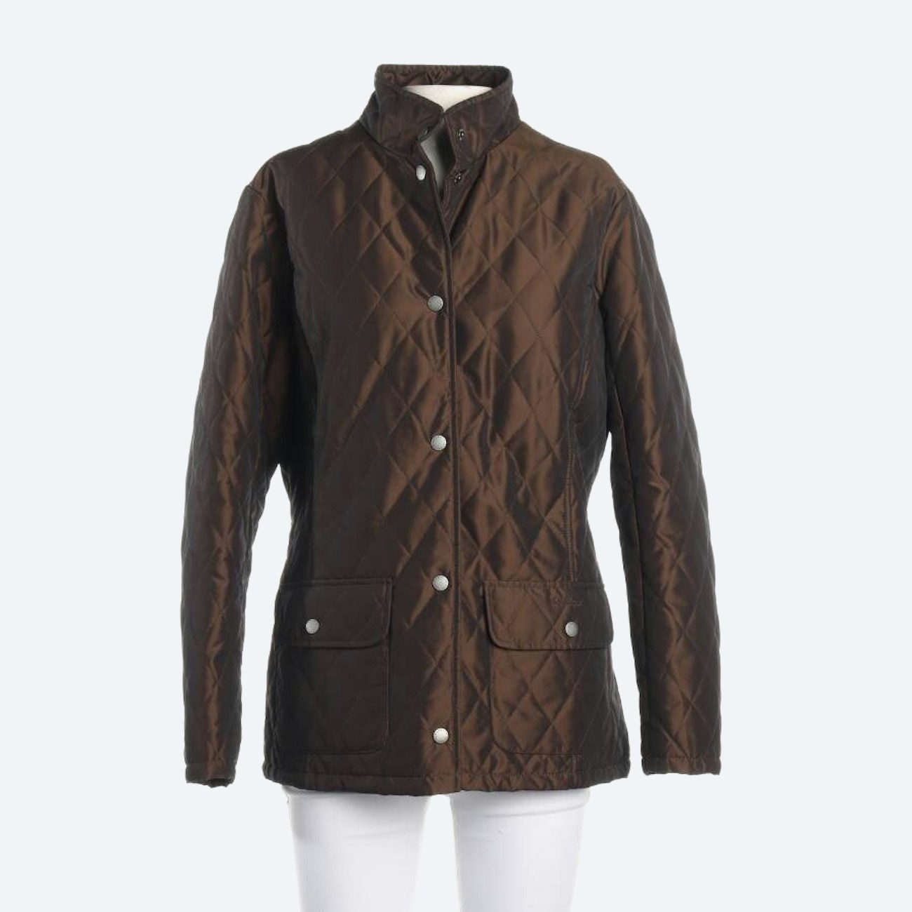 Image 1 of Quilted Jacket 40 Brown in color Brown | Vite EnVogue