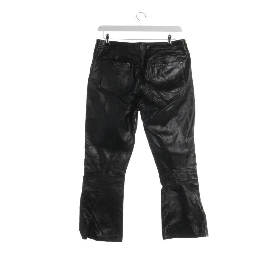 Image 2 of Leather Pants W30 Black in color Black | Vite EnVogue