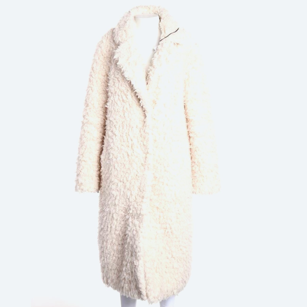 Image 1 of Winter Coat 42 Beige in color White | Vite EnVogue