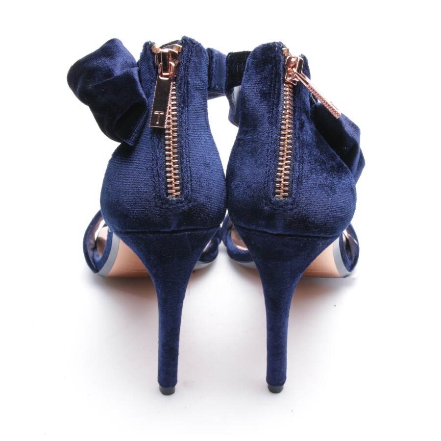 Image 3 of Heeled Sandals EUR38 Navy in color Blue | Vite EnVogue