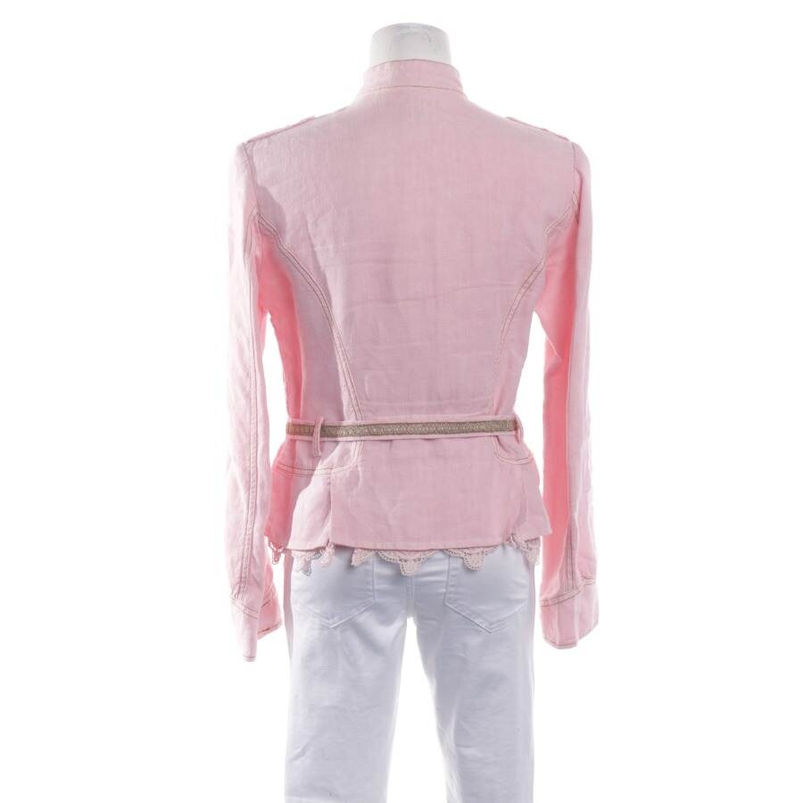 Image 2 of Linen Jacket 44 Light Pink in color Pink | Vite EnVogue