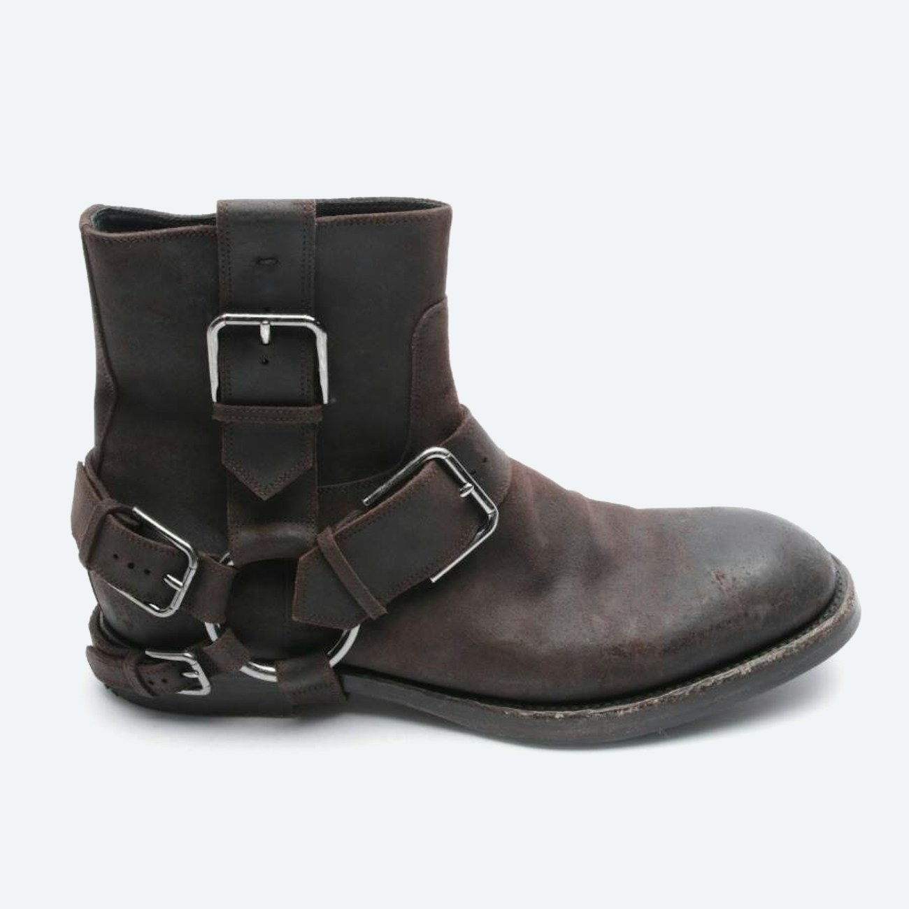 Image 1 of Ankle Boots EUR 44 Brown in color Brown | Vite EnVogue