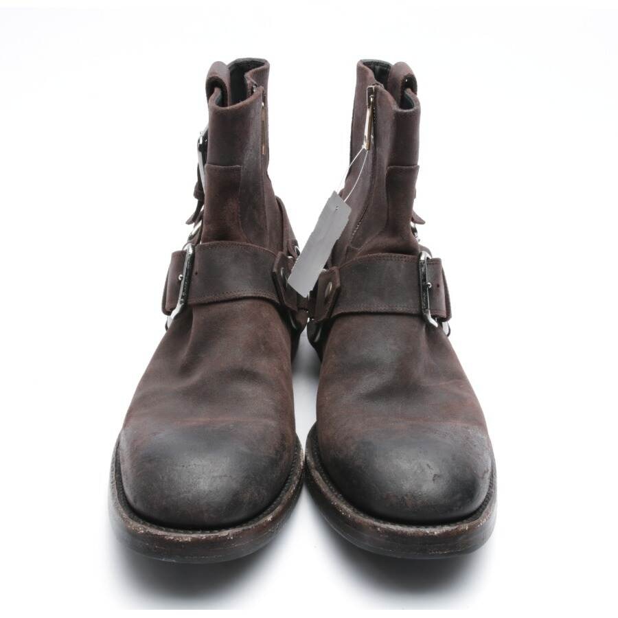 Image 2 of Ankle Boots EUR 44 Brown in color Brown | Vite EnVogue